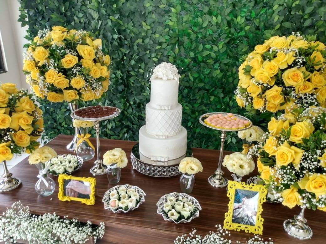 Casamento em tons de amarelo Memorie Eventos